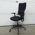 Steelcase Turnstone Let's B Black Adjustable Rolling Task Chair